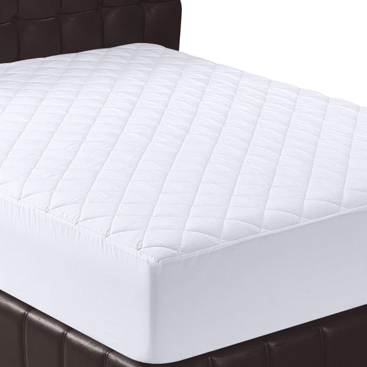 Symple Stuff Extra Deep 35 Cm Fitted Quilted Mattress Protector Topper